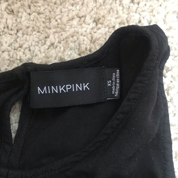 MINKPINK- Women’s Black Sleeveless Jumpsuit - XS - Picture 10 of 11